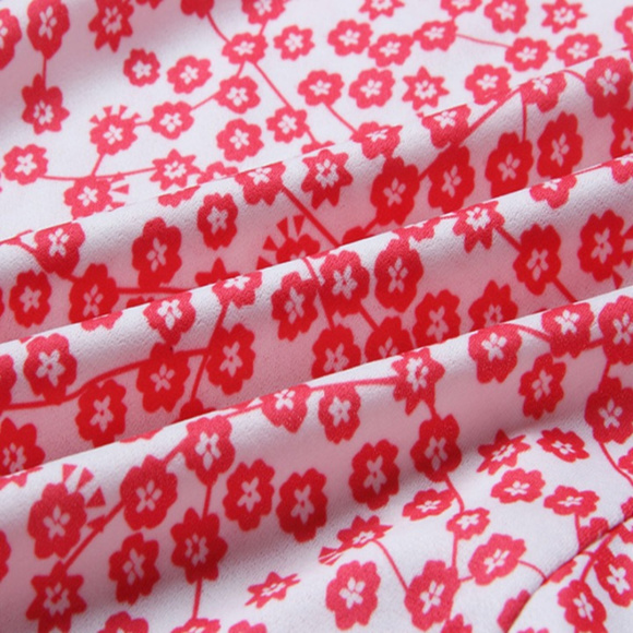 Athena's Lossky | V-Neck Mini Short Sleeve Dress - Picture 6 of 8